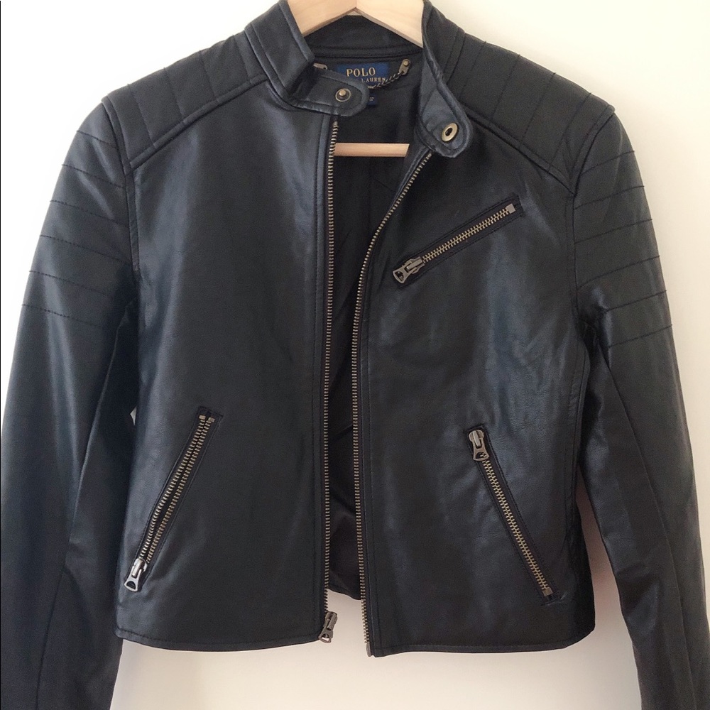 Polo Ralph Lauren leather jeacket